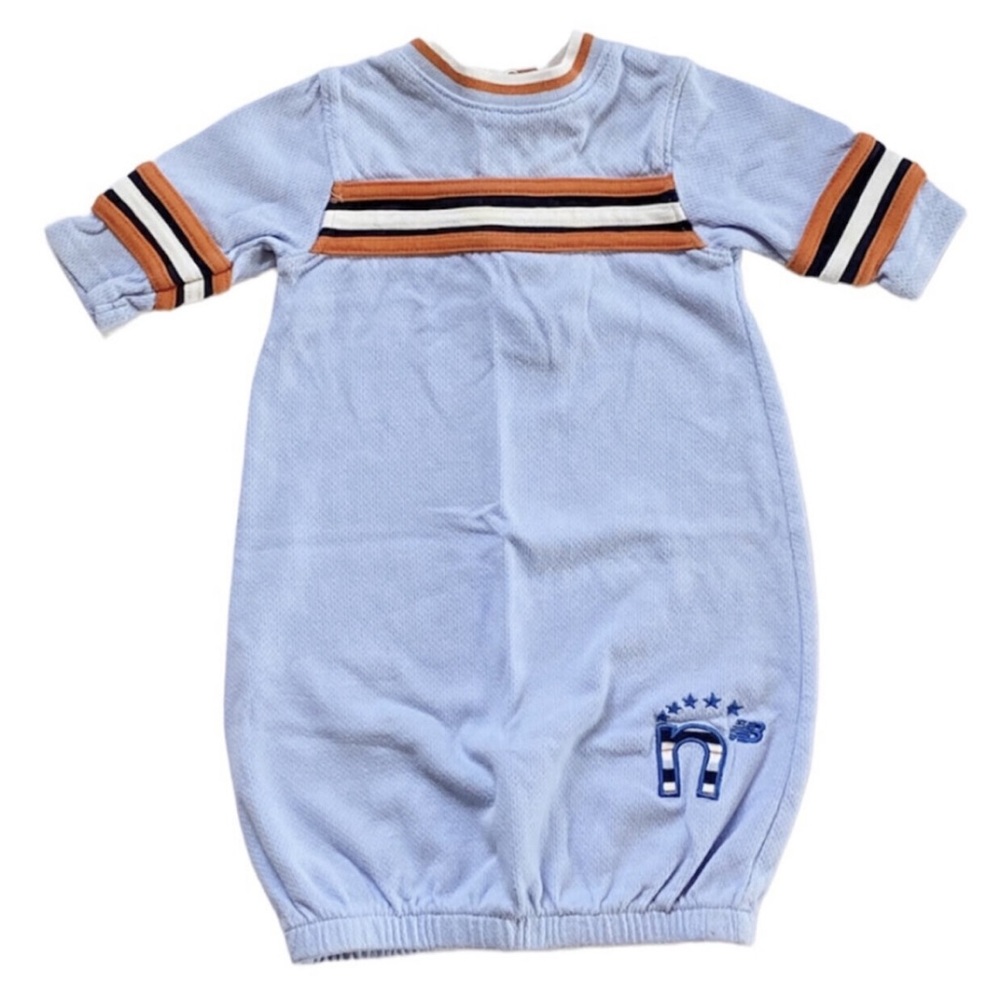New Balance sporty baby sleep gown 0-3m